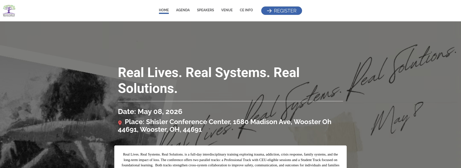 Real Lives. Real Systems. Real Solutions.